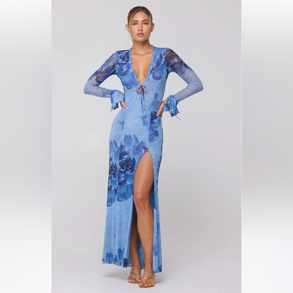 New with Tag: Resa & Salty Blonde Lenon Maxi Dress